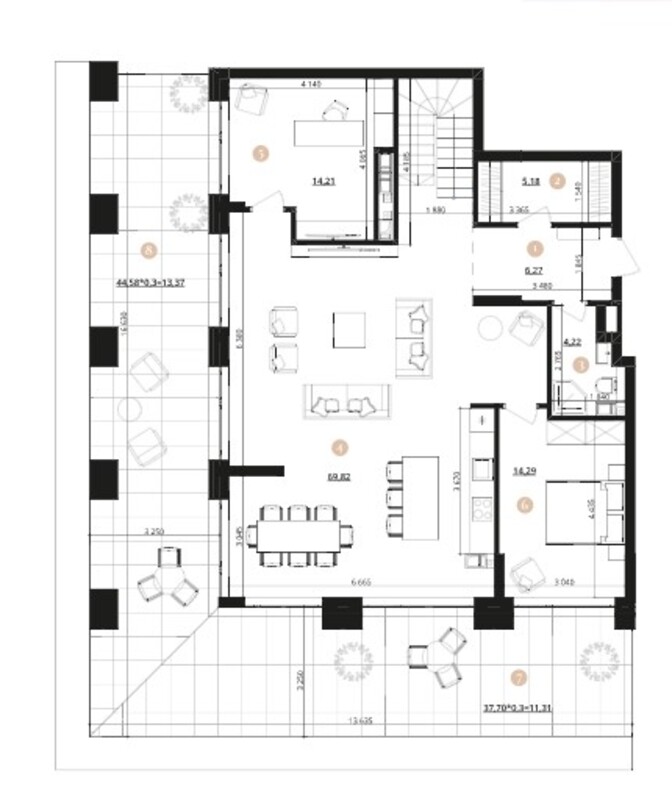 Sell 4-room apartment. Одесса, Французский б-р — photo 3