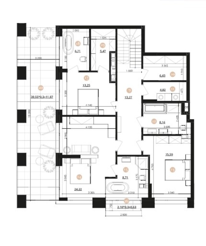 Sell 4-room apartment. Одесса, Французский б-р — photo 4